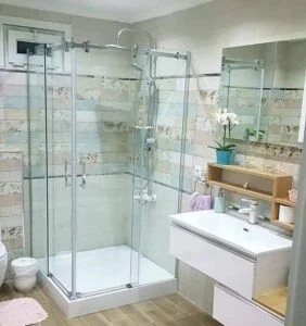 Duşakabin cam ve profil tamiri — menteşe değişimi